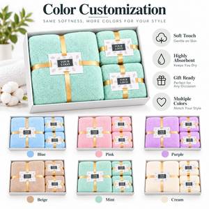 Serviette de Bain Luxe Premium en Microfibre pour Adulte, Couleur Unie, Technique de Tissage, Séchage Rapide, Usage Domestique, Meilleure Vente avec Logo Personnalisé - Product Image 3