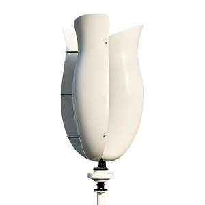 Turbina aerogeneradora de tulipán rosa para el hogar, turbina de viento de 1kw, 12v, 24v, venta al por mayor de fábrica - Product Image 1