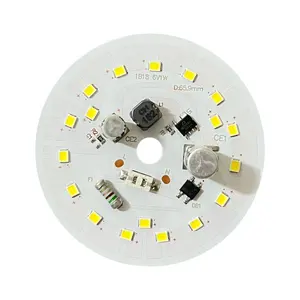 Nhà Máy bán hàng trực tiếp 165 ~ 265V SMD2835 DOB Led Bulb nhôm tấm bóng đèn light18w skd đèn pha