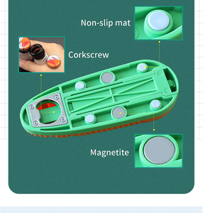 Đa Chức Năng Cà Rốt Thiết Kế Dễ Thương Dao Mài Kéo Cho Bộ Dao Vonfram Thép Lưỡi Gốm Mở Chai - Product Image 6