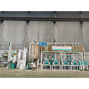 Thương Mại Quy Mô Nhỏ Hoàn Chỉnh Bột Ngô Làm Máy Trung Quốc Nhà Máy Ngô Bột Xay Nhà Máy Với Core Thành Phần Động Cơ - Product Image 5