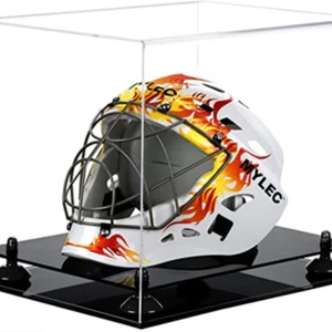 Custom Acrylic Motorcycle Helmet <b>Display</b> <b>Case</b> with 3mm/4mm Thickness Options YAGELI Brand for Bedroom Exhibition Decoration - Product Image 5