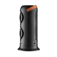 Chauffage numérique PTC 2400W en plastique avec double sortie d'air, ventilation, tour intelligente portable autoportante, télécommande et contrôle par application