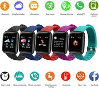 Smart Watch Touchscreen Fitness Tracker Voor Kinderen Waterdichte Calorie Step Teller Horloge Met Wekker Grote Kids Cadeau
