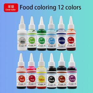 Vente d'usine 30g <span class=keywords><strong>Colorant</strong></span> <span class=keywords><strong>alimentaire</strong></span> liquide <span class=keywords><strong>rose</strong></span> Halal pour la décoration de gâteaux en emballage en bouteille - Product Image 5