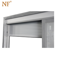 Fenêtres à Volets Roulants en Aluminium Style Contemporain, Volets Battants, Portes pour Hôtels et Villas, Design Coulissant Moderne à Persiennes