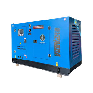 เครื่องกำเนิดไฟฟ้าเครื่องยนต์ดีเซล cumminss เสียงรบกวนต่ำ20KVA 30kva 100kva 60kva 40kva กันเสียง - Product Image 1