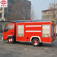 Camion arroseur de sauvetage d'urgence pour camion de pompiers forestiers équipé d'une pompe à eau haute pression