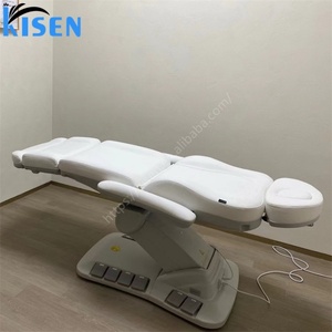 Fauteuil de soin esthétique électrique luxueux KISEN, lit de spa facial, 4 moteurs, mobilier de salon de beauté, lit de massage électrique rotatif - Product Image 3