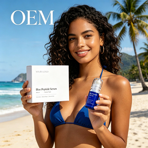 Suero Micropeptídico Azul OEM de Fórmula Personalizada, Revitaliza Visiblemente la Piel Opaca, Venta al por Mayor para Tiendas Online y Físicas - Product Image 3