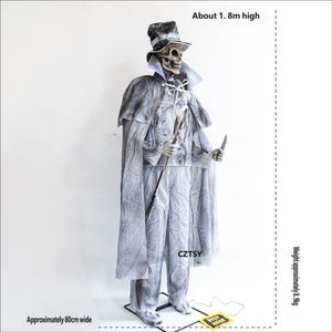 <span class=keywords><strong>Esqueleto</strong></span> Eléctrico Grande <span class=keywords><strong>de</strong></span> Halloween con Sensor <span class=keywords><strong>de</strong></span> Movimiento para Casa Embrujada o Parque <span class=keywords><strong>de</strong></span> Atracciones - Product Image 6