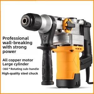 High Power Heavy Duty 220V Demolition <b>Hammer</b> Drill SDS Rotary Industrial Concrete Breakers Jackhammer A020 Demolition <b>Hammer</b> - Product Image 2