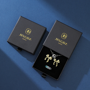 Tùy chỉnh đa-màu rắn ngăn kéo-phong cách hộp đồ trang sức - Product Image 5