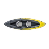 Kayak gonflable en PVC tendance pour 2 personnes, canoë, bateau à rames pour adultes