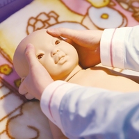 Maniquí Inteligente para Bebés para Entrenamiento Táctil, Simulador de Enseñanza Médica para Recién Nacidos