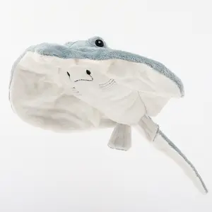 魔鬼鱼plushie海洋动物毛绒玩具