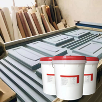 Colle pour membrane PVC pour presse à membrane sous vide, pour thermoformage de portes d'armoires en membrane PVC, colle à base d'eau, colle PVC