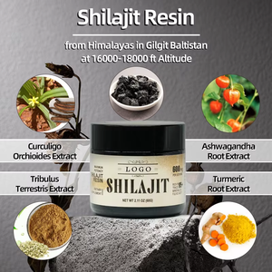 Resina de Shilajit con LOGO OEM, 500mg en Polvo, Suplemento Dietético Natural del Himalaya para el Apoyo Inmunológico, Cerebral, Energético y de Salud Intestinal - Product Image 6