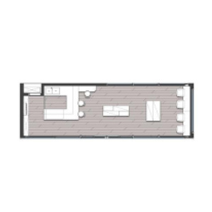 บ้านสำเร็จรูปทรงแคปซูลหรูหรา สไตล์ Apple Cabin พร้อมดีไซน์กะทัดรัด ขนาด 10.0*3.3*3.1 เมตร - Product Image 2