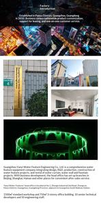 Su Perdesi Özelleştirilmiş Dairesel/Doğrusal/Kare Şekilli Su Perdesi ROHS Sertifikalı <span class=keywords><strong>2</strong></span> Yıl Garantili Kolay Kurulum İç/Dış Mekan - Product Image 6