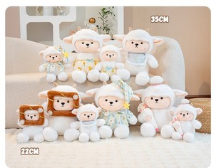 Хит продаж: Супермягкий плюшевый мишка-комфортер с наполнителем из полипропиленового хлопка, вышитый, свадебный подарок для детей - Product Image 6