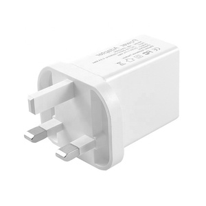 Cantell UK 3 pin USB ricarica rapida caricabatteria da parete 5V 2A telefono cellulare veloce USB adattatore caricabatterie rapido - Product Image 2