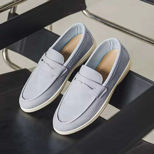 Chaussures de course en toile de luxe pour hommes LANC Designers, respirantes, à enfiler, style de marche personnalisé - Product Image 5