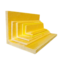 Profilés pultrudés en fibre de verre GRP haute résistance, profilés en fibre de verre à angle égal, profilés FRP 25 30 40 50 60 75 80 100 120 200