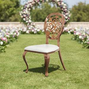 Chaise d'événement de luxe en acier inoxydable sculpté pour <span class=keywords><strong>location</strong></span> de banquets de <span class=keywords><strong>mariage</strong></span> et sièges commerciaux - Product Image 5