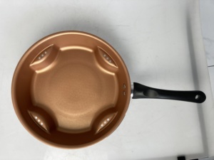 Sartén Antiadherente de Aluminio Recubierto de Cobre, Multifuncional para Freír <span class=keywords><strong>y</strong></span> Asar, Apta para <span class=keywords><strong>Freidora</strong></span> de Aire - Product Image 3