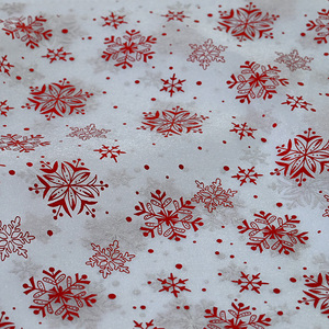 Tissus <span class=keywords><strong>Organza</strong></span> Imprimés Haute Qualité en Gros Motifs Flocons <span class=keywords><strong>de</strong></span> <span class=keywords><strong>Neige</strong></span> - Product Image 3