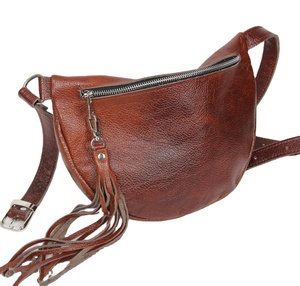 Wholesale Handmade Vintage Buffalo Leather Crossbody Sling <b>Messenger</b> <b>Bags</b> Mini Fashion Shopping Strap Decorated for Men Women - Product Image 1