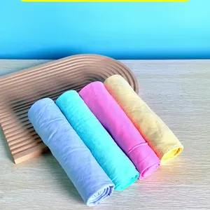 Bag embossed multi-functional deerskin towel wholesale pet bath absorbent towel dry hair towel