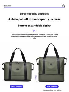 Bolsa de Viaje Deportiva Personalizada al por Mayor de Gran Capacidad con Separación para Ropa Húmeda y Seca, Bolsa de Mano Expandible para Fin de Semana, para Viajes Cortos de Fitness - Product Image 2