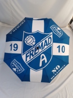 Parapluie de golf pliable de marque de voyage avec impression de logo personnalisé à ouverture automatique parapluie international avec drapeau du Royaume-Uni et du pays palestinien