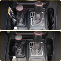 Spedking Boîte de rangement latérale de console de changement de vitesse de haute qualité pour Jeep Wrangler JL 2018 + Boîte de rangement de changement de vitesse