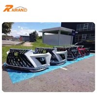 Kit carrosserie pour Hilux Revo 15-20 Rocco 18-20 Mise à niveau vers le pare-chocs avant LEXUS LX pour Revo Rocco Mise à niveau vers le kit carrosserie LX Face avant