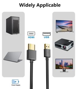 <span class=keywords><strong>สาย</strong></span>ชาร์จ USB ชายต่อ HDTV ชาย ความยาว 0.5 เมตร คุ้มค่าสำหรับฮาร์ดไดรฟ์และอุปกรณ์ต่างๆ - Product Image 5
