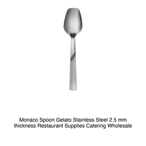 ช้อนไอศกรีมโมนาโก 18/C สแตนเลสสตีล หนา 2.5 มม. 010คูเกะมอน15 - Product Image 2