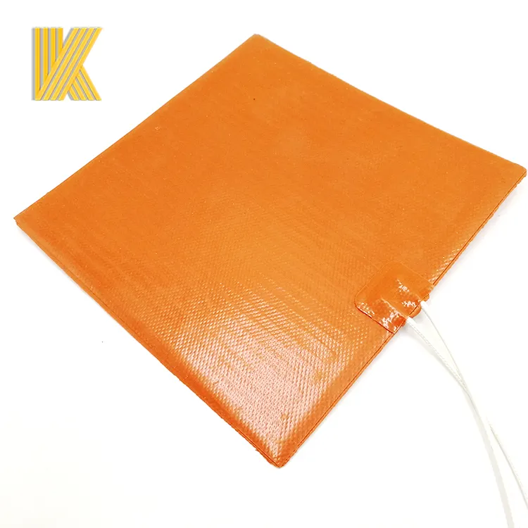 Elektrische 220V Flexibele Verwarming Pad Siliconen Rubber Kachel Voor 3D-printer