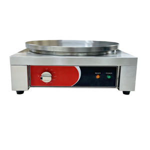 Machine à crêpes commerciale <span class=keywords><strong>40</strong></span> <span class=keywords><strong>CM</strong></span> en acier inoxydable pour crêpes et biscuits ronds - Product Image 2