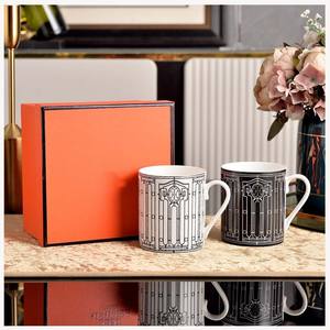 Service <span class=keywords><strong>de</strong></span> vaisselle en céramique <span class=keywords><strong>de</strong></span> luxe Mosaique Au 24 Platinum pour restaurant à thème, assiettes, tasses et soucoupes, vente en gros sur mesure - Product Image 3