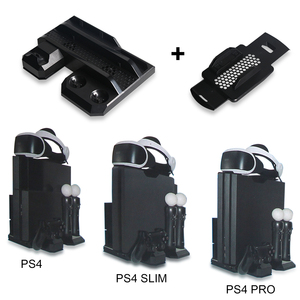 แท่นชาร์จตัวควบคุมเคลื่อนที่สำหรับ <span class=keywords><strong>PS4</strong></span>/<span class=keywords><strong>PS4</strong></span> pro/ <span class=keywords><strong>PS4</strong></span>บางแท่นวางสำหรับใช้งานในแนวตั้งอเนกประสงค์ - Product Image 2