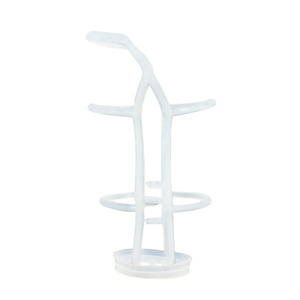 Filet en plastique pour bouteilles de perfusion saline 50 100 250 500 ml, couvercle en filet blanc de qualité hospitalière - Product Image 1