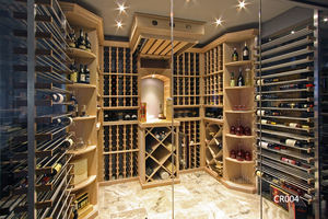 Décoration commerciale réfrigérateur ancien monde design autoportant <span class=keywords><strong>cave</strong></span> à <span class=keywords><strong>vin</strong></span> <span class=keywords><strong>murale</strong></span> encastrée - Product Image 2