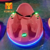Voitures tamponneuses gonflables personnalisées à monnayeur avec système électrique et commande par joystick pour centres de divertissement familial