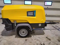 Penjualan Langsung Pabrik XAS88 Kompresor Udara Sekrup Kecil 7bar Portabel Bertenaga Diesel Berpelumas Pompa/Motor Kubota