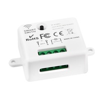 Interrupteur intelligent mini HFY Wifi+433 TUYA, commande à distance par téléphone portable, fil unipolaire, certifié CE ROSH
