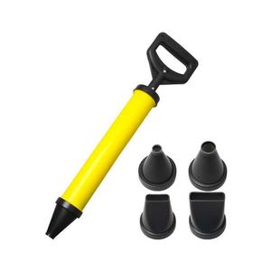 <span class=keywords><strong>Pistolet</strong></span> à calfeutrer manuel multifonctionnel avec 4 buses interchangeables, outil de jointoiement de mortier <span class=keywords><strong>pour</strong></span> le remplissage des joints de carrelage, permettant une économie de travail - Product Image 1