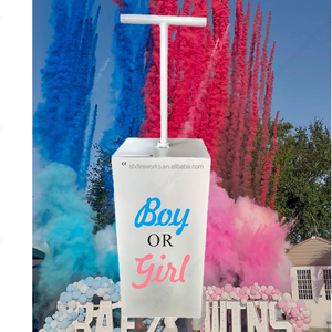 Canon à Confettis Électronique et Télécommandé pour Nouvel An, Remise de Diplôme, Mariage - <span class=keywords><strong>Kit</strong></span> Complet pour Fête Révélation de Genre - Product Image 6